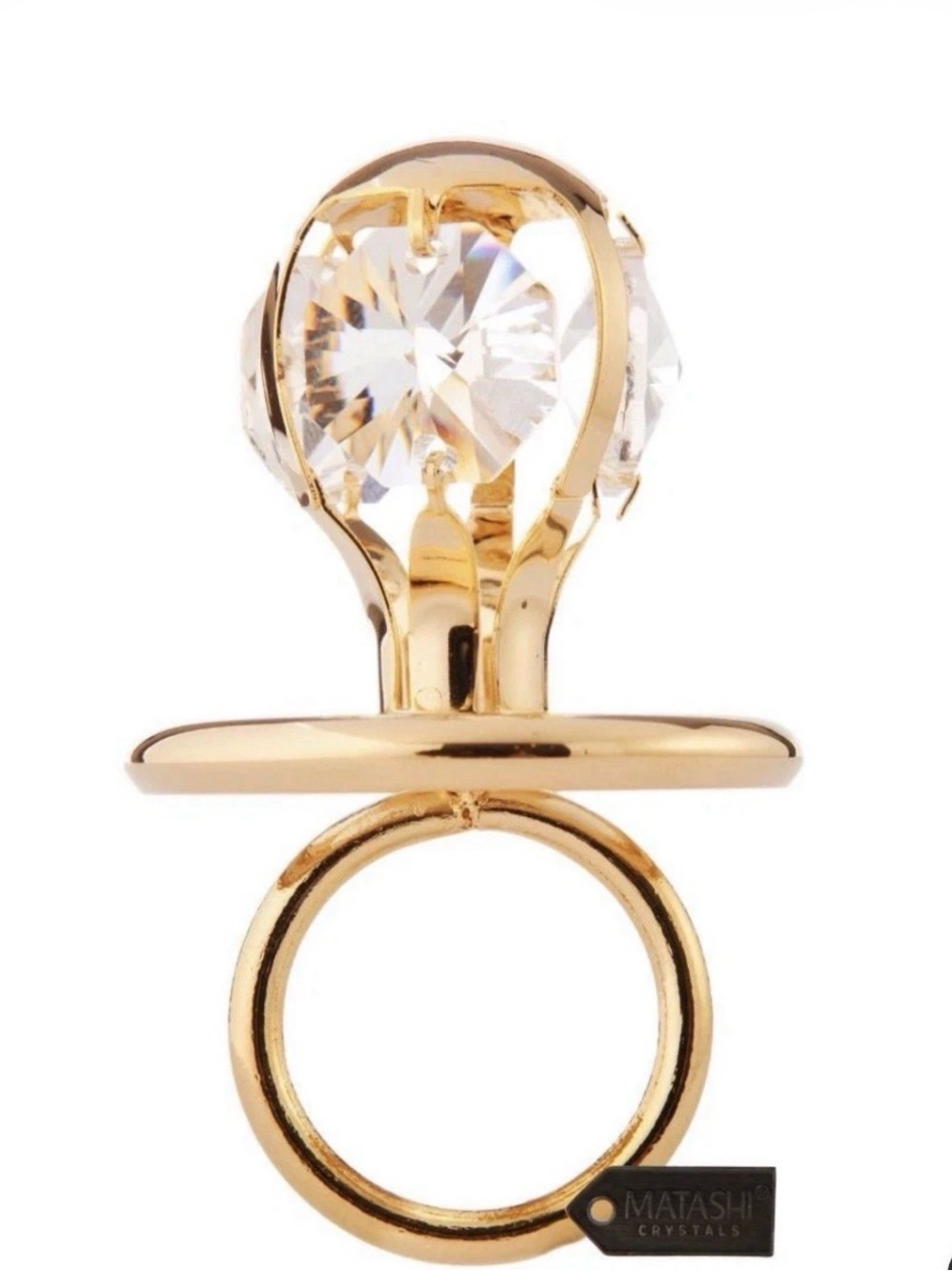 Matashi Gold Crystal Pacifier